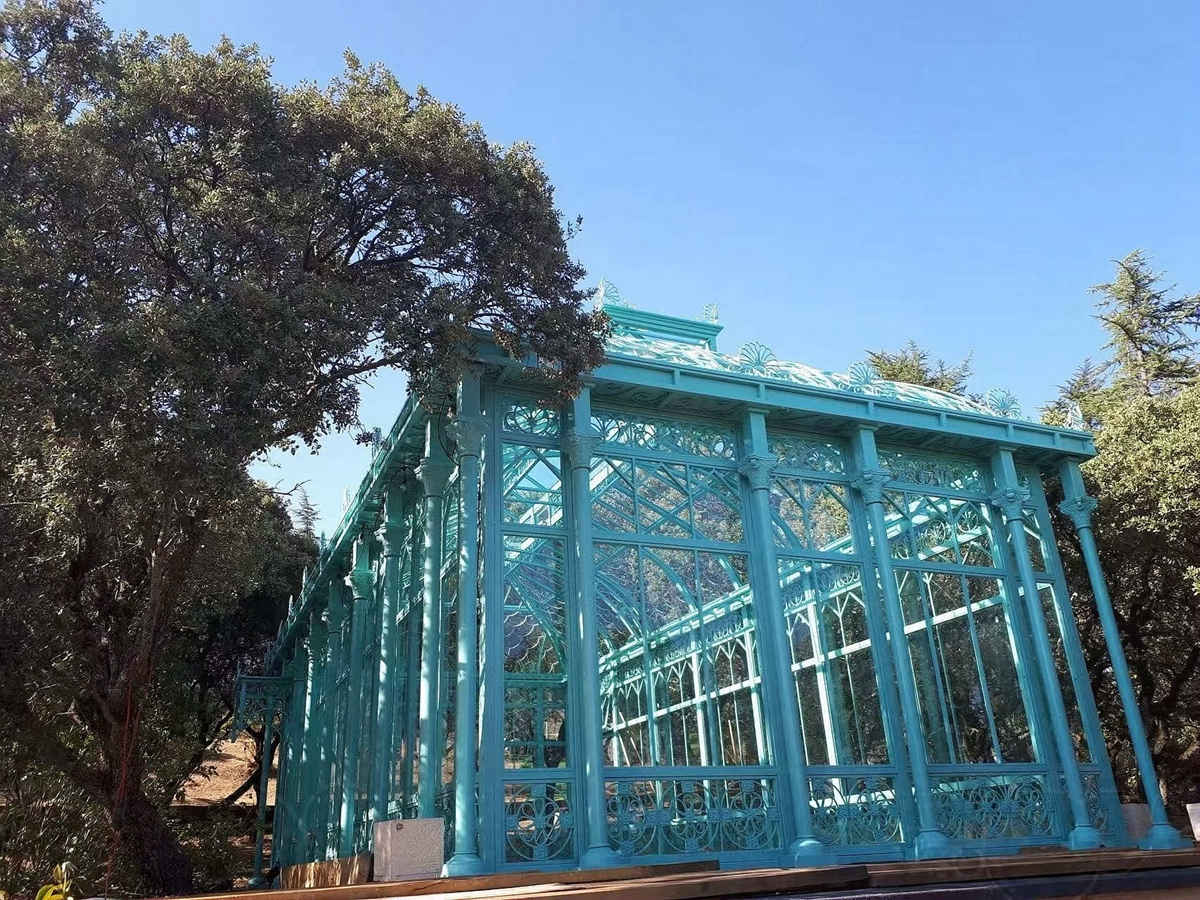 Invernadero de Cristal Jardín,  terraza acristalada , paredes de cristal